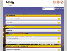 Tablet Screenshot of century21thomas.com